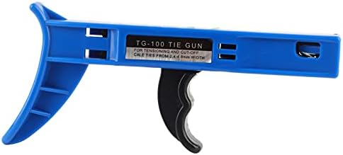 Fafeicy kablovski pištolj, pričvršćivanje alata za vezanje kabela, rezani zatvarač sa plastičnom ručicom za najlon kabel 2,4-4,8 mm
