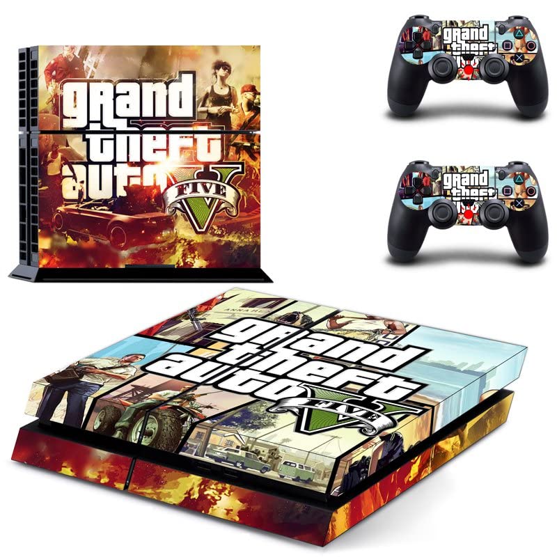 Za PS5 digitalne igre Grand GTA Theft i Auto PS4 ili PS5 skin naljepnica za PlayStation 4 ili 5 konzola i kontroleri naljepnica Vinyl