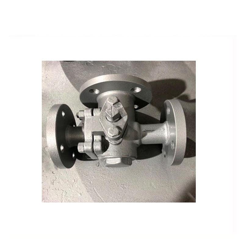Q45F / Q44F Steam Trosmjerni ventil L / T Tip liveni čelik Trosmjerni prirubnički ventil / usmjereni ventil