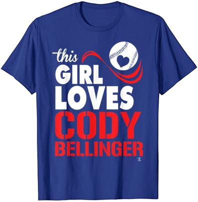 Cody Bellinger Ova djevojka voli majicu - odjeću