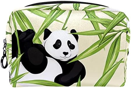 Toaletna torba, kozmetička torba za šminku za žene muškarce, bambusova panda životinja
