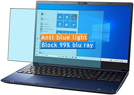 Vaxson 2-paket Anti Blue Light zaštitnik ekrana, kompatibilan sa Toshiba dynabook NZ55 / ML W6NZ55CMLA 15.6 TPU naljepnicom za zaštitu