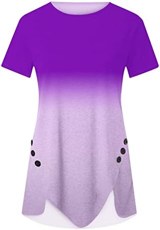 Ženska majica s kratkim rukavima jesen ljeto 2023 vrat posade pamuk grafički labavi fit plus veličina bluza majica za djevojke y2