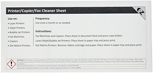 3k2-PCFF5 Ez štampač/kopir/list za čišćenje faksa u tri paketa od Waffletechnology