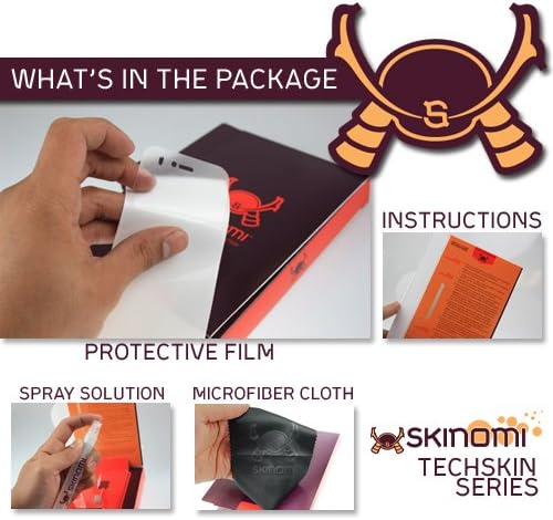 Skinomi zaštitnik ekrana kompatibilan sa Sony Xperia Z1F Clear TechSkin TPU HD filmom protiv mjehurića