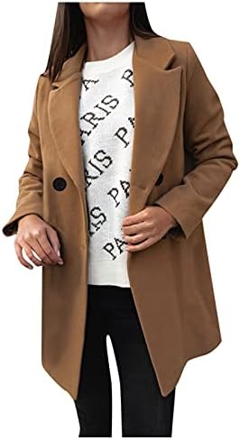 Žene Ležerne prilike Slaba tanka jakna Slim kaput dugih rukava Blazer uredski poslovni kaputi za kišu za juniore