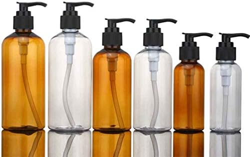 Cabilock Clear Container 5pcs Prazne putne boce za pjenjenje sapuna za dopunu pumpe za pumpe za punjenje za tekući sapun, šampon,