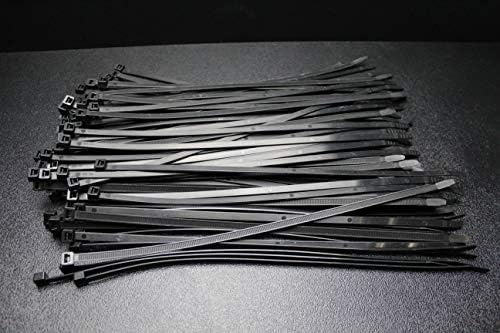 1000 pk 14 inčni jaki zatvarač kravate najlon crni 120 lbs uv otporni žičani kabel BCT14HD