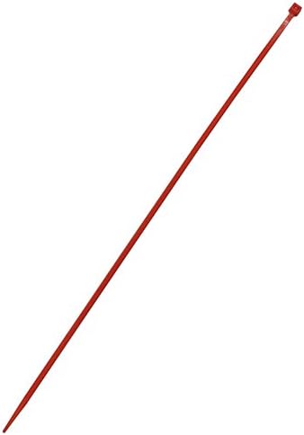 100pk 12 inčni kablovski kravata - UL94 V-2 najlon 66 - crvena