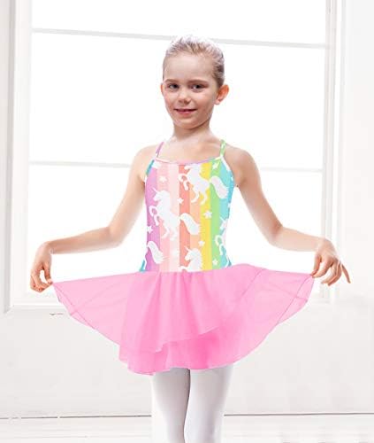 Sharkiller Girls Ballet Leotard Camisole Tutu plesna haljina za plesnu gimnastiku Ballerina