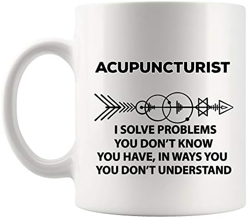 Akupunkturist šolja za kafu-Klinika za akupunkturnu terapiju akupunktura Meridijan smiješan poklon za muškarce ženske šalice