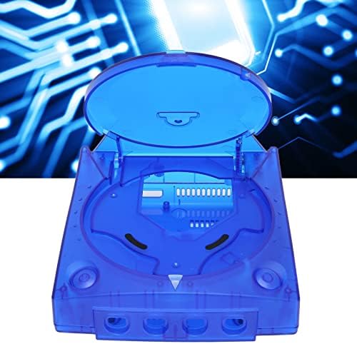 Prozirna futrola, puna zaštita jednostavna za uklanjanje plavog prozirnog plastičnog zaslona otpornog na ogrebotine za SEGA Dreamcast