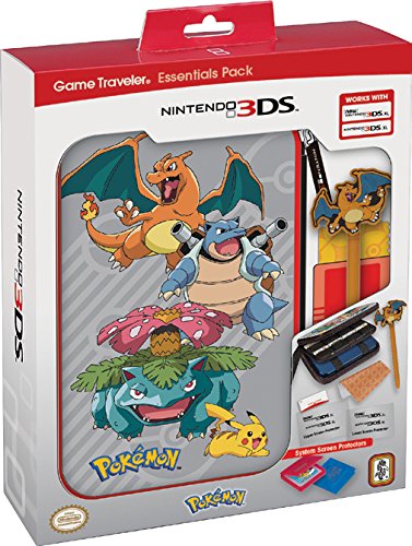 RDS Industries Nintendo 3DS Game Traveler Essentials paket-Pokemon grupa sa Charizard Stylus