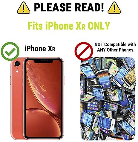 Gear Beast Flip Cover Dual Folio Case odgovara futroli za iPhone XR novčanik tanka zaštitna PU kožna torbica 7 držač Slot kartice