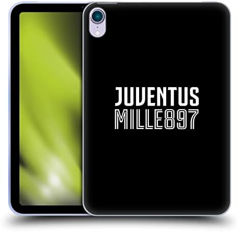 Dizajni za glavu službeno licencirani Juventus fudbalski klub MILLE897 Logo Art SOFT GEL kućište kompatibilan sa Apple iPad Mini