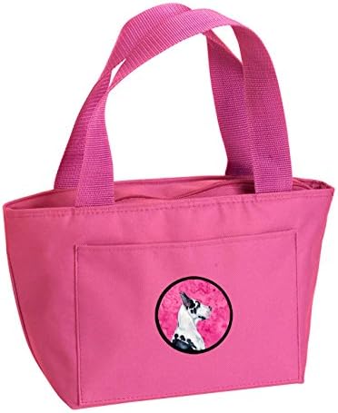 Caroline's Treasures LH9371PK - 8808 Pink Great Dane torba za ručak, izolovana kutija za ručak za višekratnu upotrebu za kancelarijski posao škola piknik plaža,
