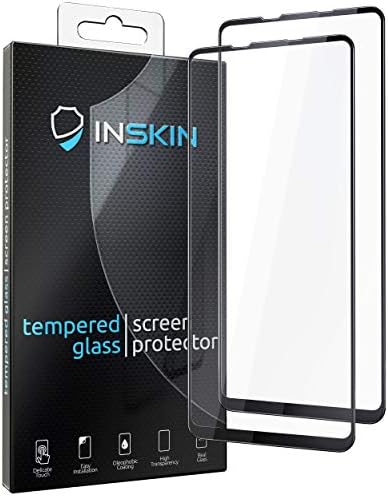 Inskin 2.5 D puna pokrivenost Zaštita ekrana od kaljenog stakla sa punim ljepilom, odgovara Samsung Galaxy A21 SM-a215 6,5 inča [2020].
