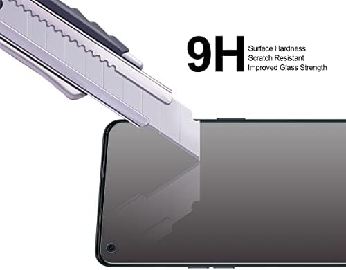 Supershieldz dizajniran za OnePlus Nord N20 5G [nije pogodan za Nord N200 5G] kaljeno staklo za zaštitu ekrana, protiv ogrebotina,