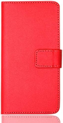 Motorola Moto G50 Case, CaseExpert® Premium kožni nosač preklopna torbica za torbicu za Motorola Moto G50 Crvena