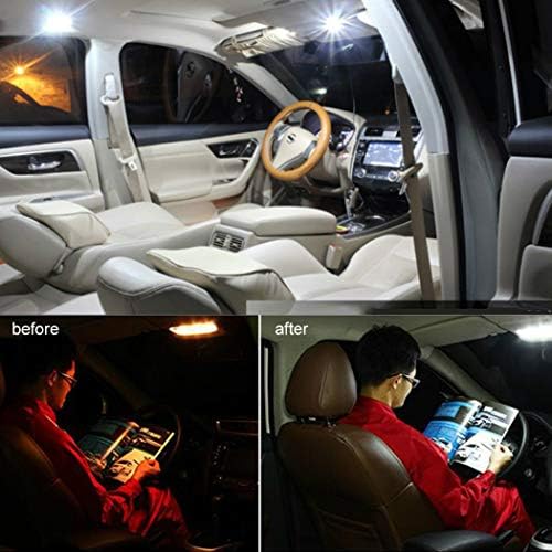Za putovanje 2009-2015 Izuzetno vedro super vedro LED čipset žarulje za unutrašnjost automobila Unutrašnje svjetla Dome lagane zamjenske
